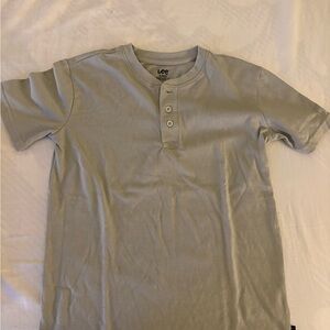 Lee Boy’s Gray Henley Shirt